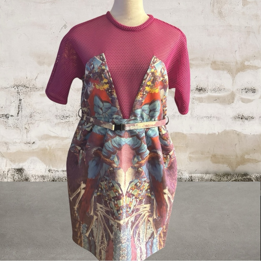 Dazzle Women's Mini Dress with Belt Size Medium